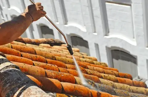 Nettoyage de toitures - Brégy